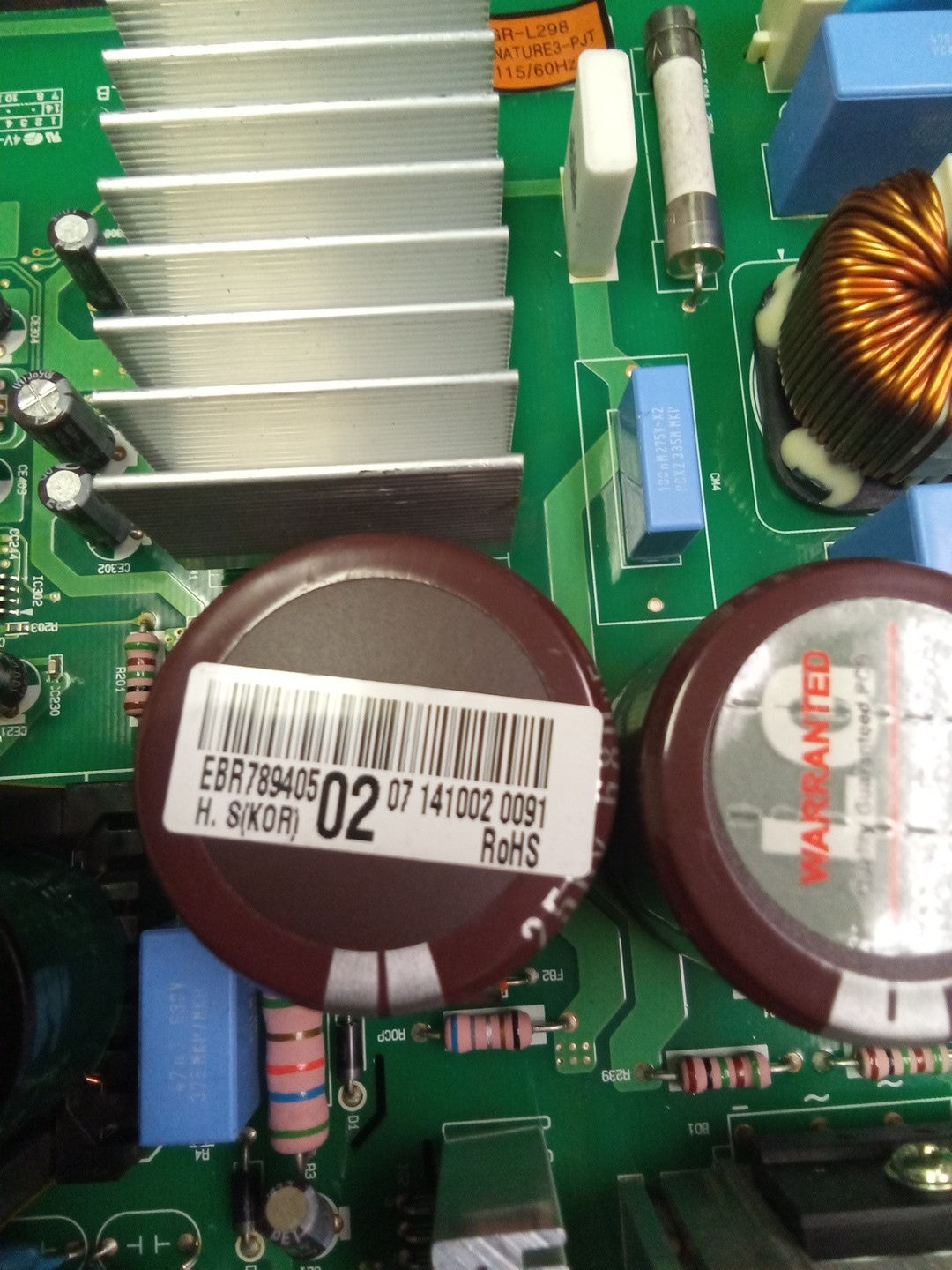 LG Refrigerator Control Board EBR78940502 AMK-322