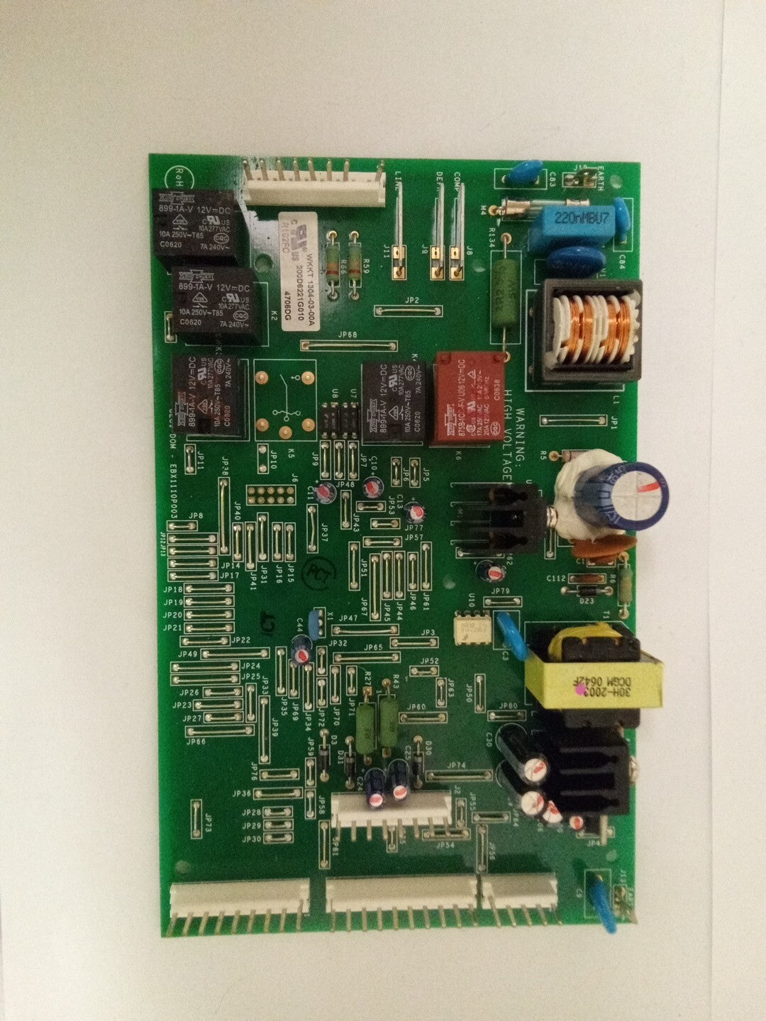 GE Refrigerator Control Board 200D6221G010 AK-805