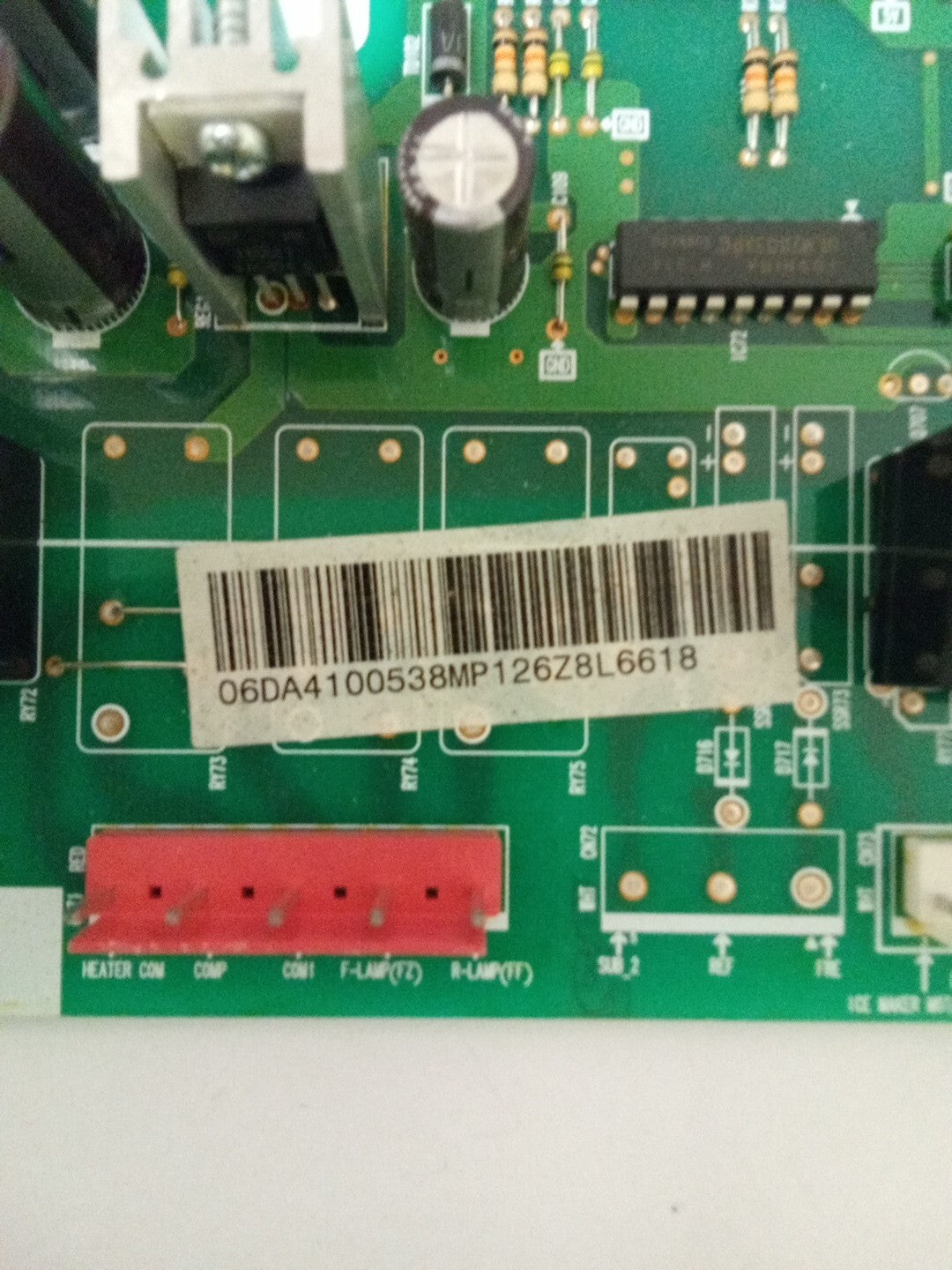 Samsung Refrigerator DA41-00538M Main Board AK-796
