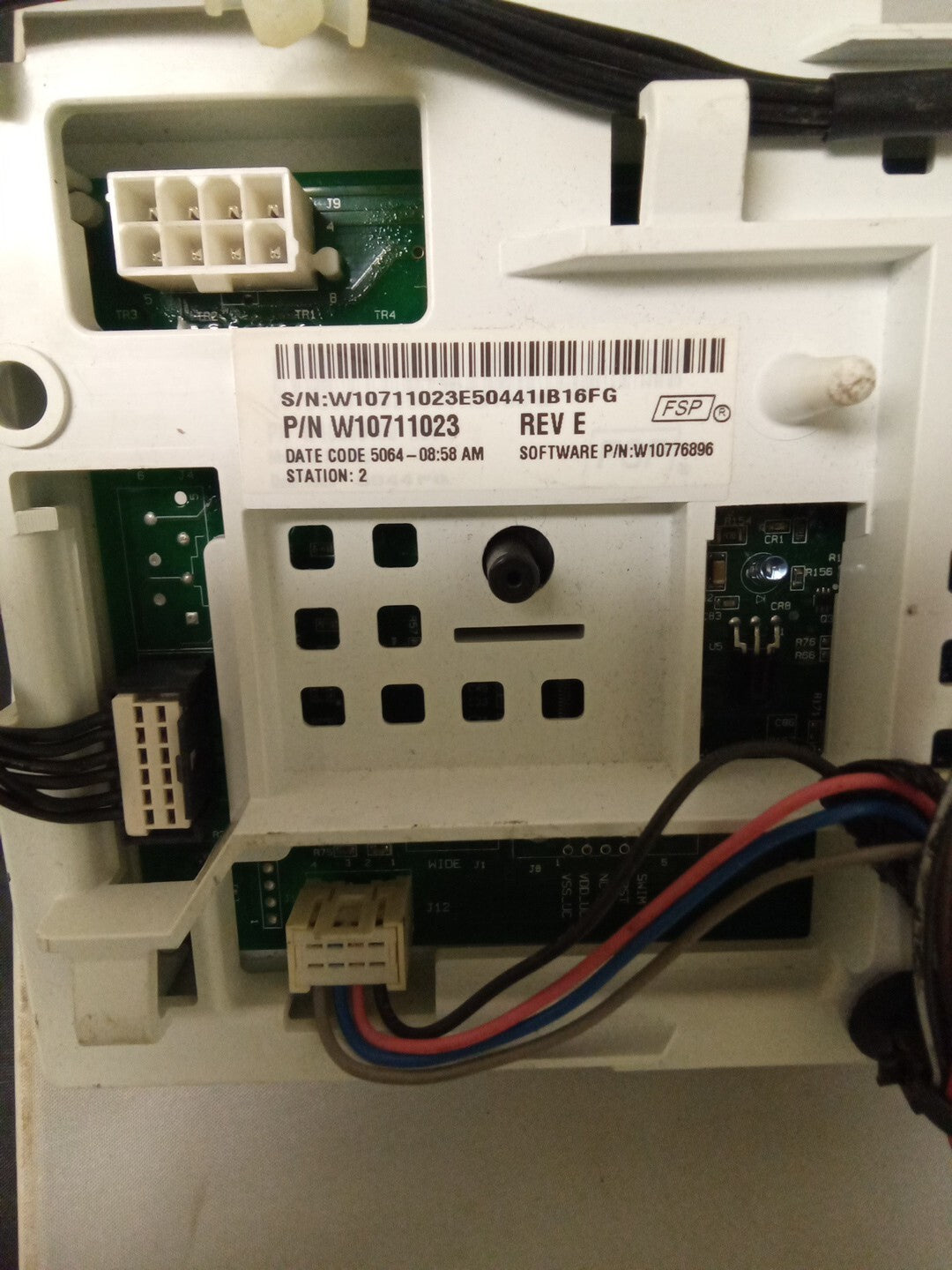 W10711023 Whirlpool Washer Control Board AK-522