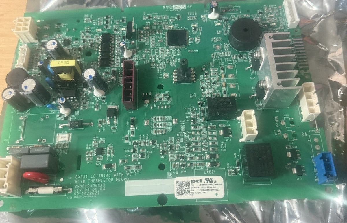 290d1955g102 GE Open Box Control Board JB162