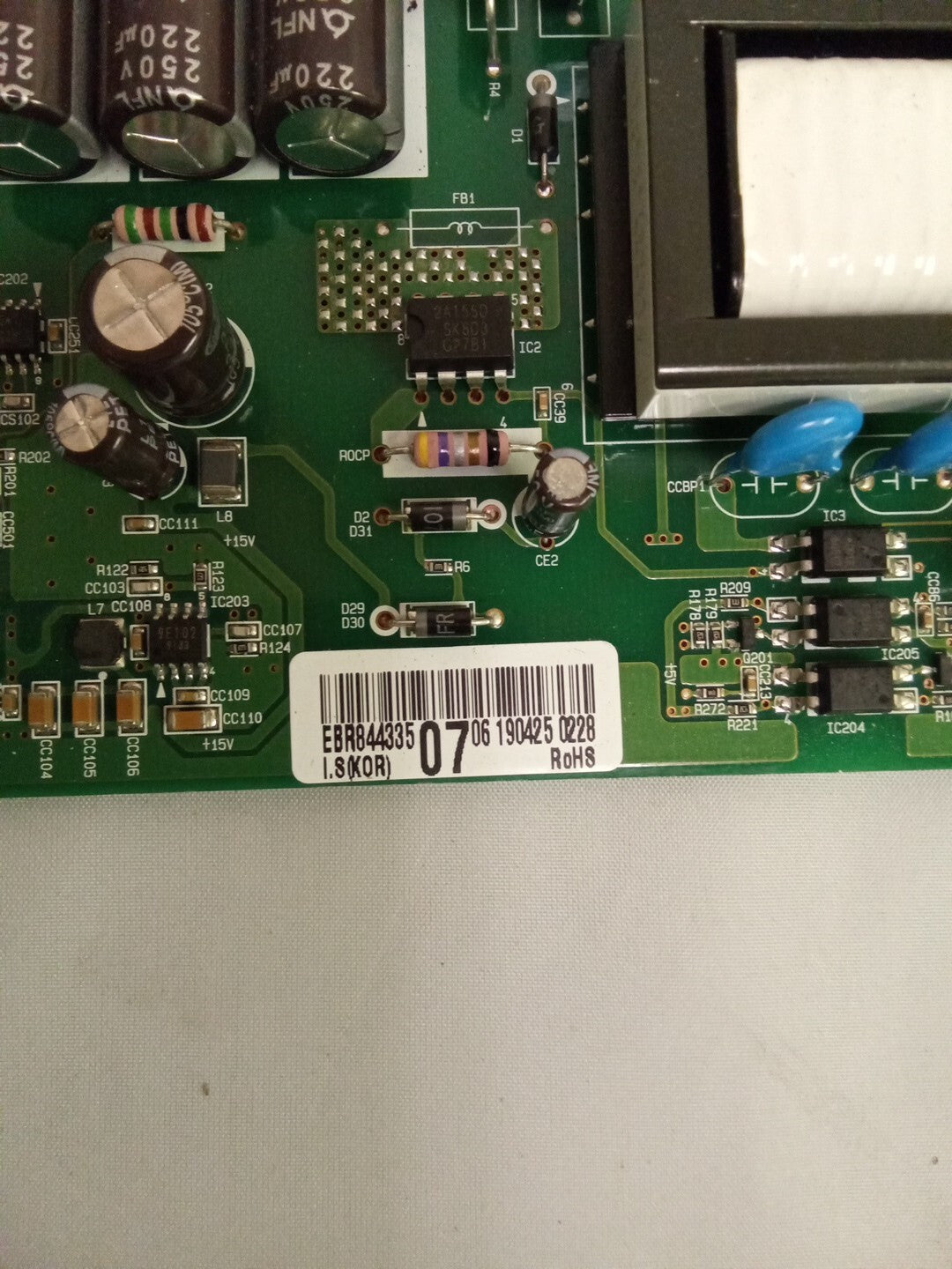 LG Refrigerator Control Board EBR84433507 AK-669