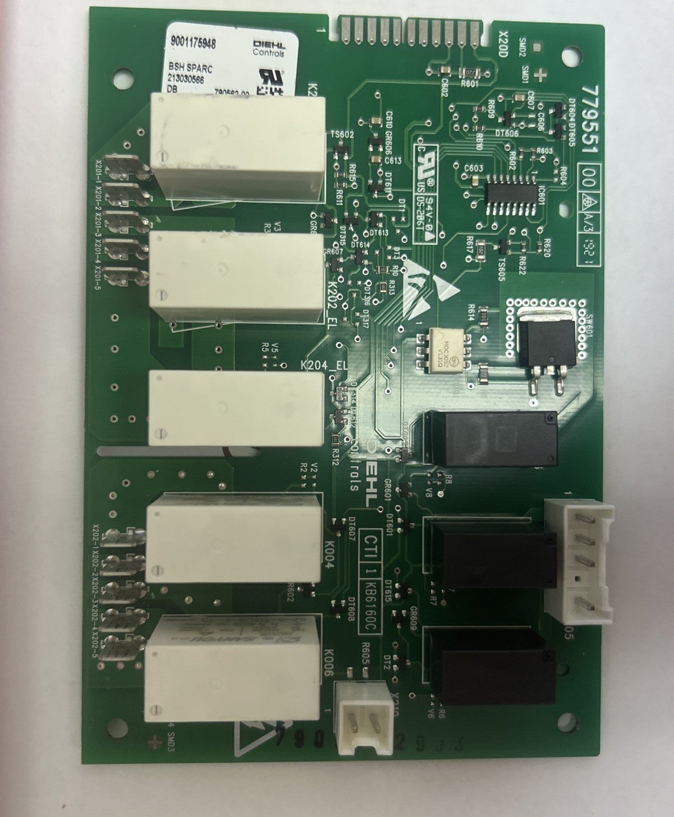 Thermador Double Oven Relay Board 9001175948 TLM-508