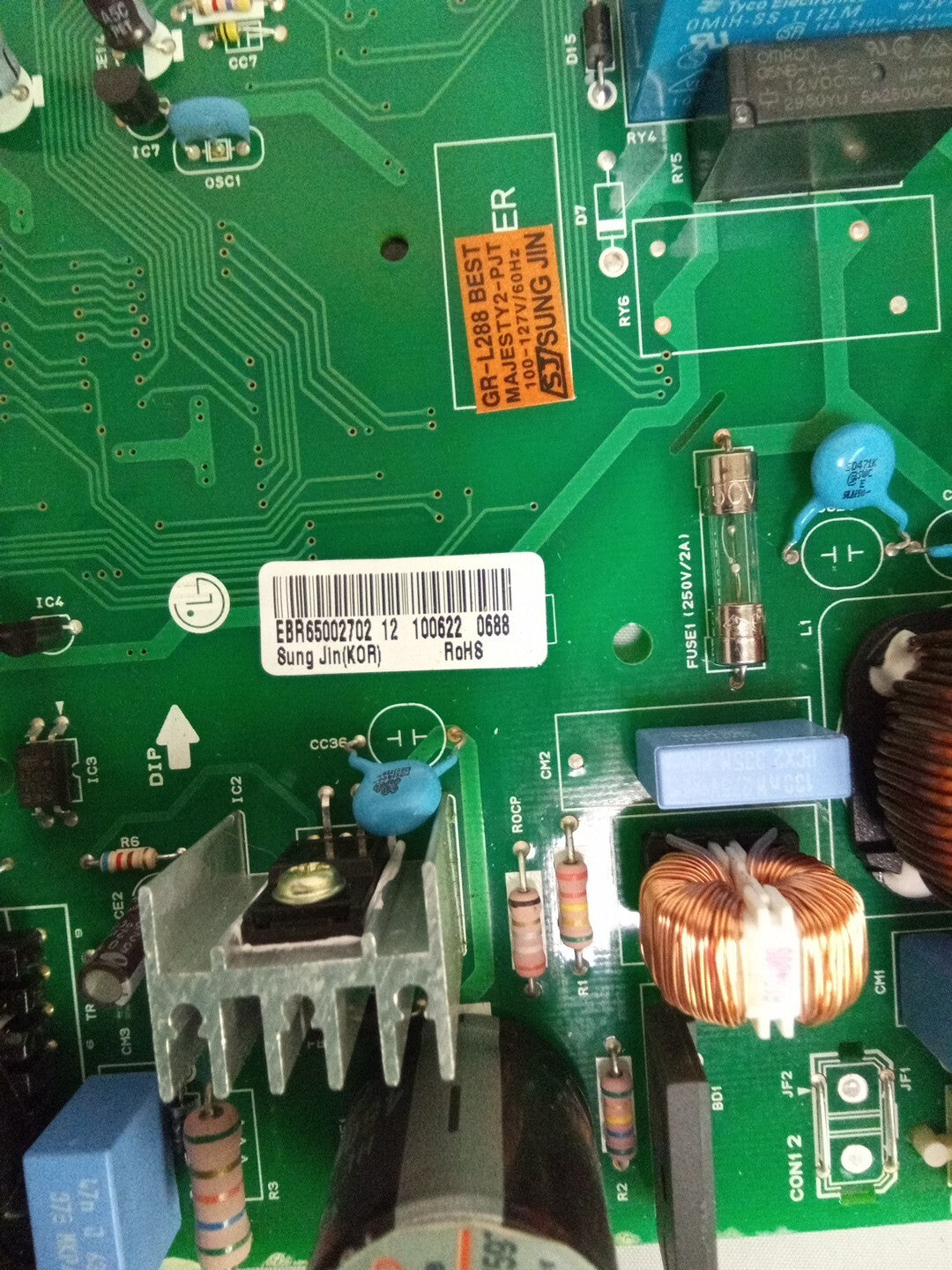 LG Fridge Main Control Board EAX61530602 AK-615