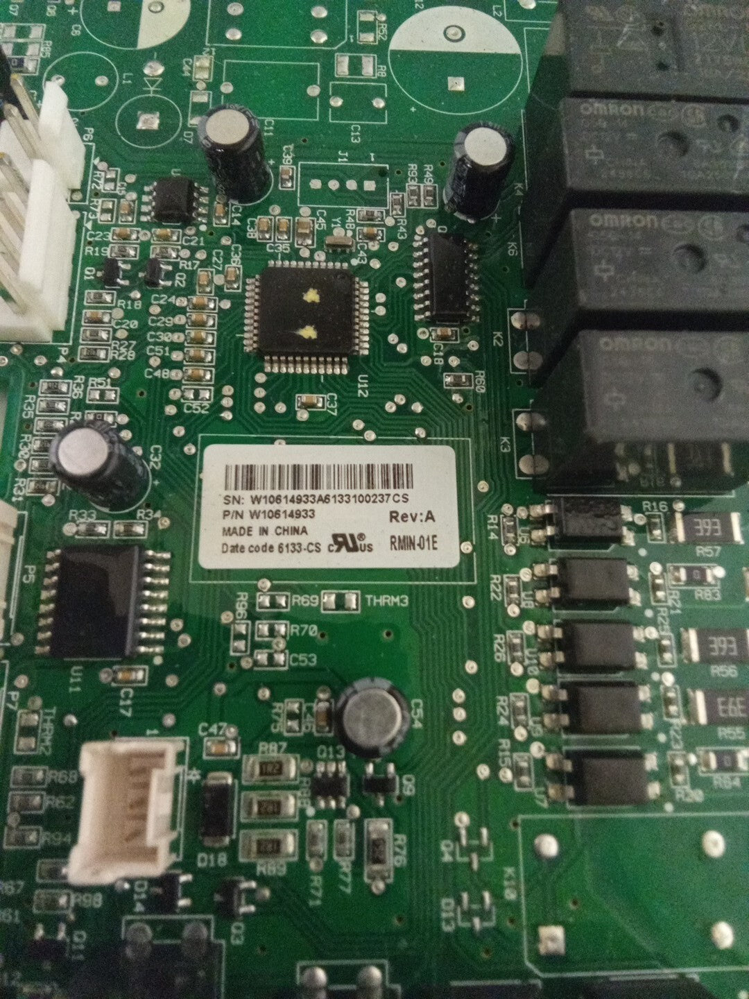 Whirlpool Refrigerator W10614933 Control Board AMK-126