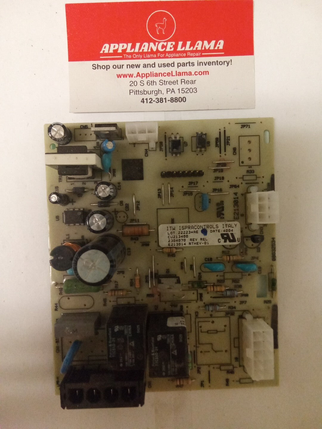 Whirlpool Refrigerator Control Board 2304070 AK-959