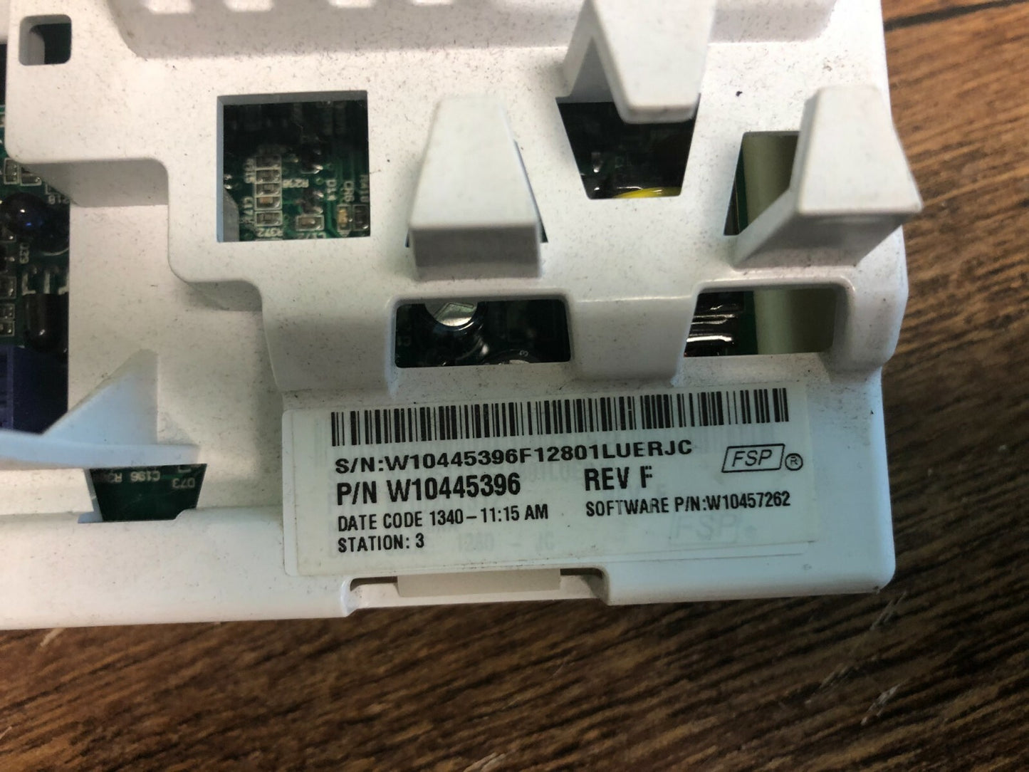 WHIRLPOOL WASHER CONTROL BOARD W10445396 REV F DC157