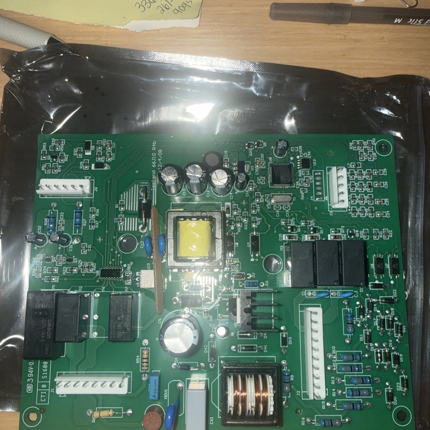 New Whirlpool W10890094 Control Board for Refrigerator JB207