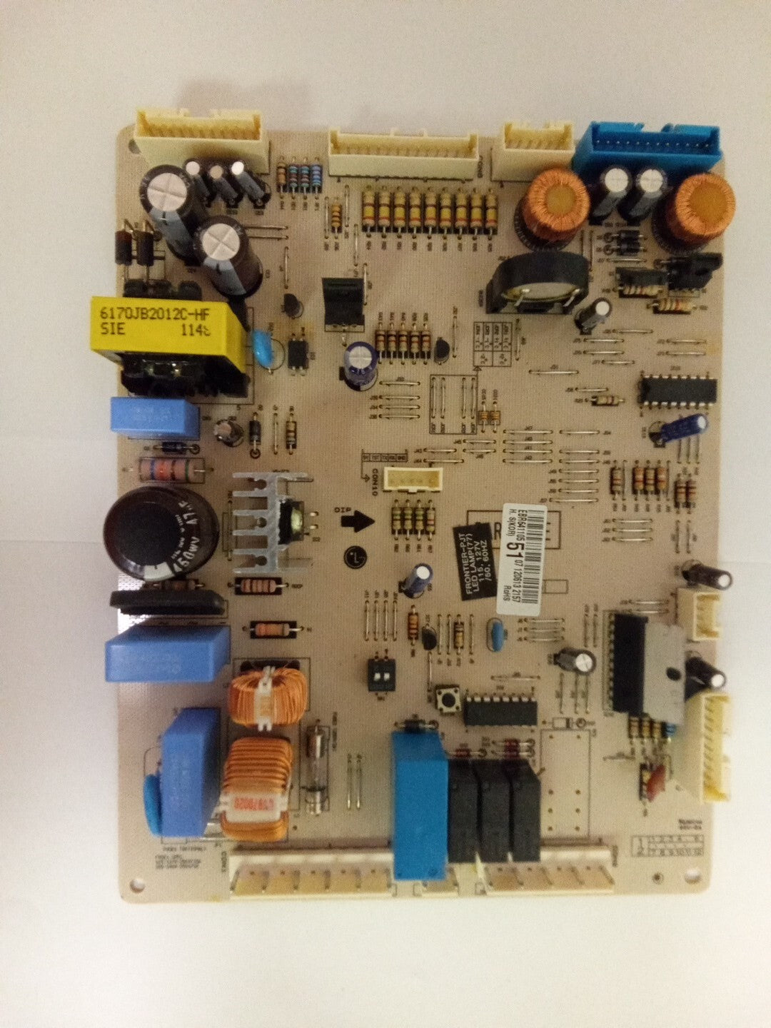 LG Refrigerator EBR64110551 Main Board AK-768