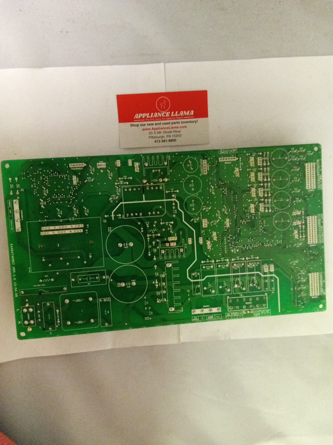 LG Refrigerator Control Board - Part Number EBR75234708 AMK-626