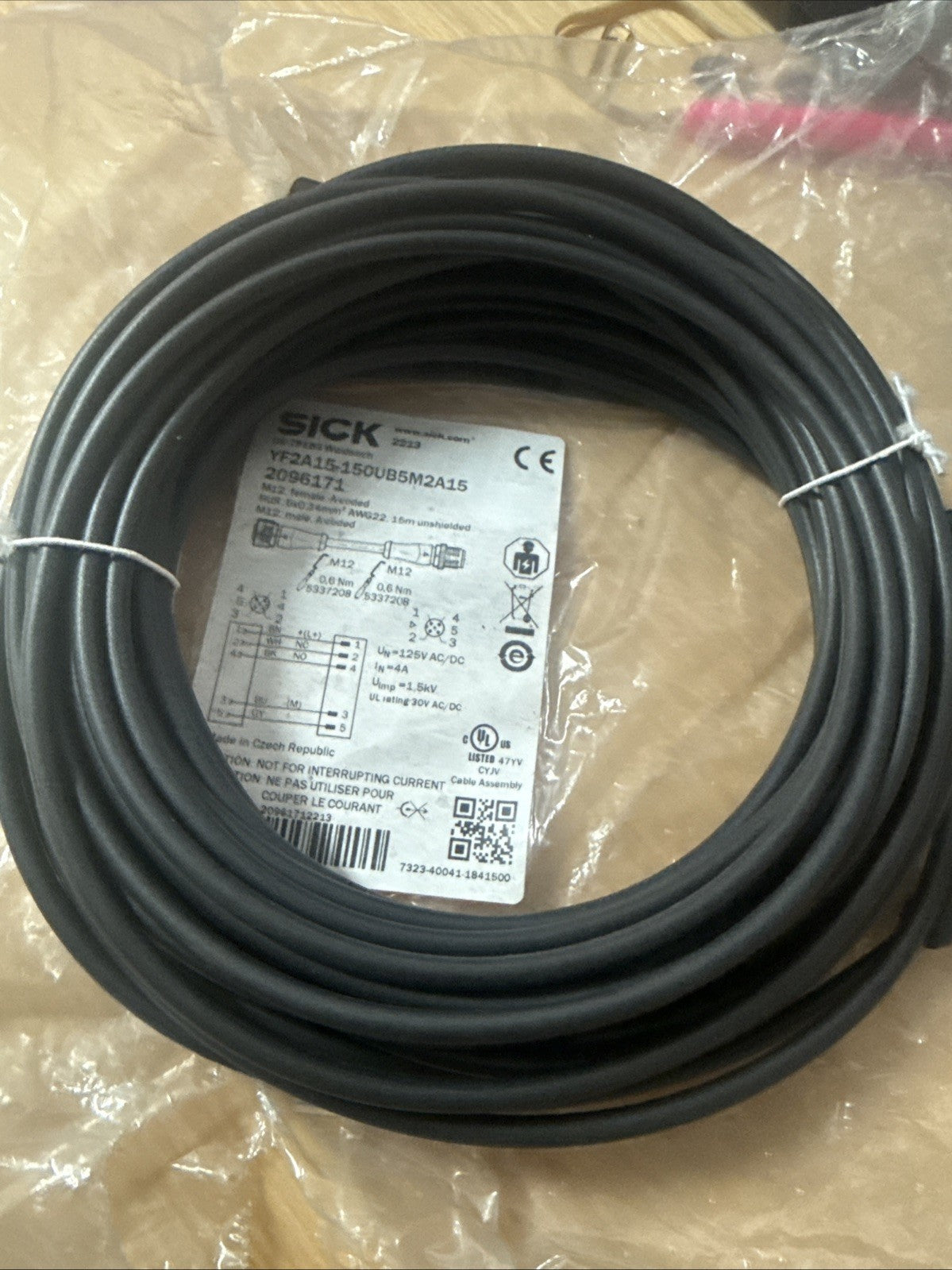 SICK YF2a15 Connectors