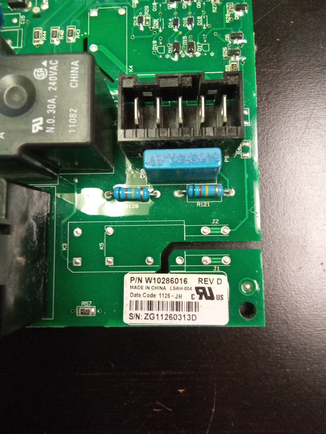 Whirlpool Dryer Control Board W10286016 AK-167