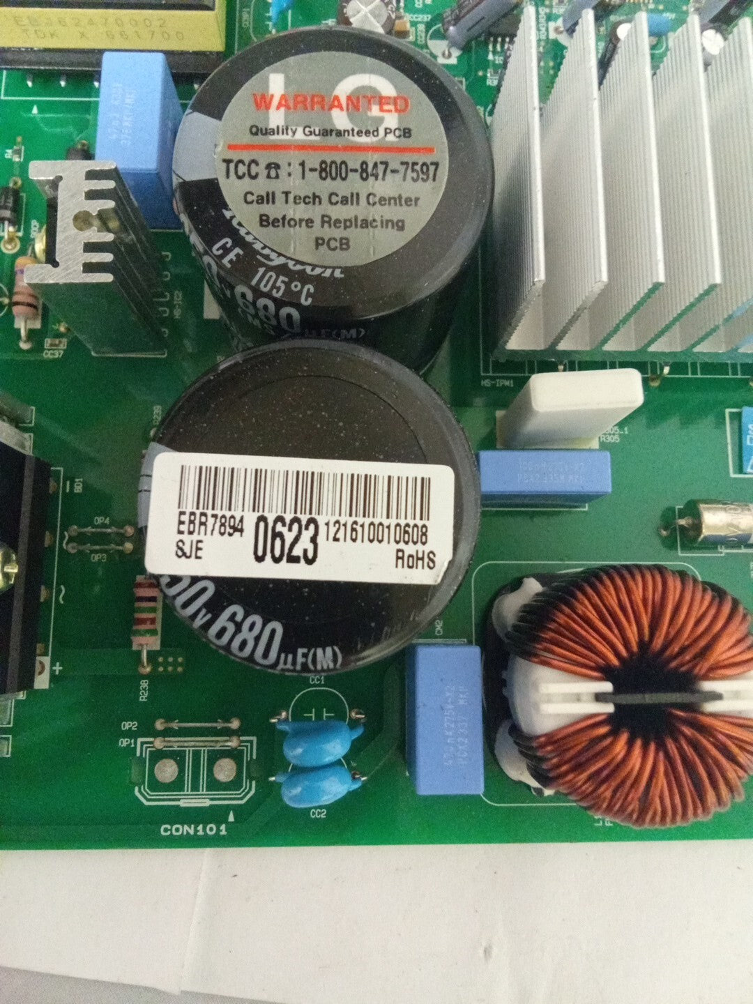 Original LG Refrigerator Main Board EBR78940623 AMK-160