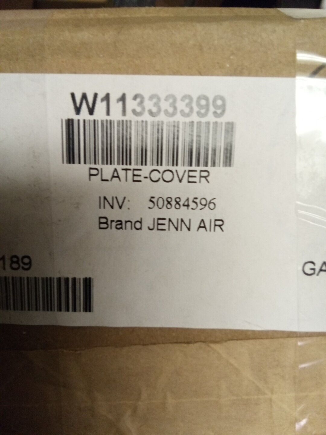 W11333399 Whirlpool Plate Covr AK-104