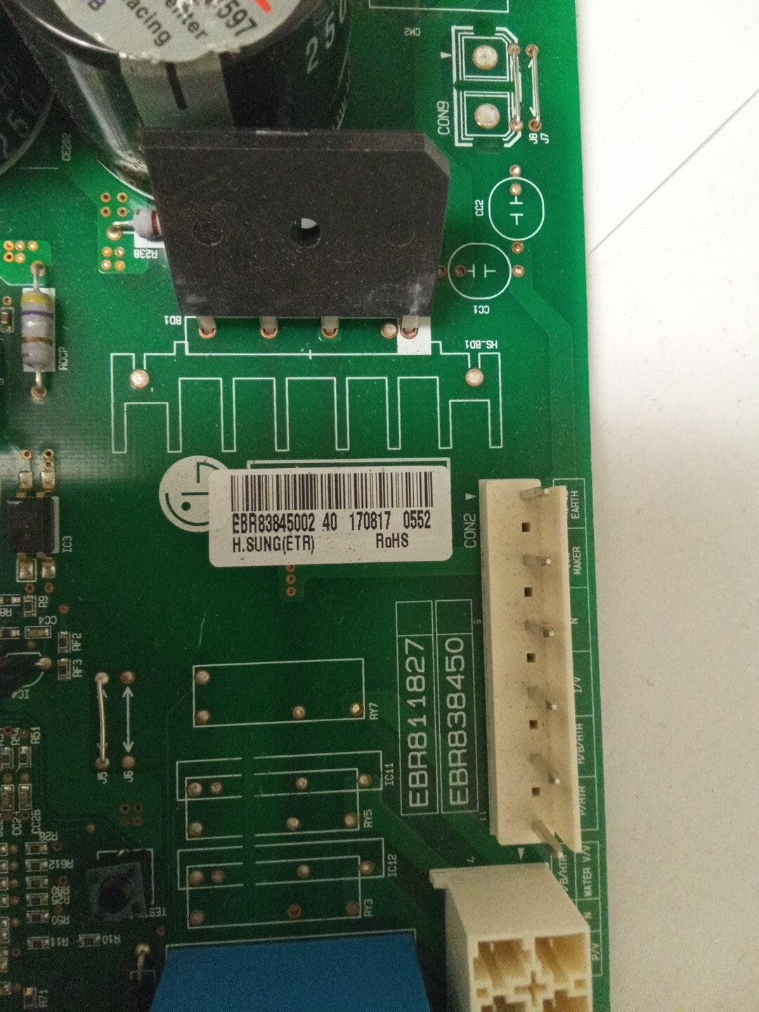LG Refrigerator Control Board EBR83845002 AMK-90