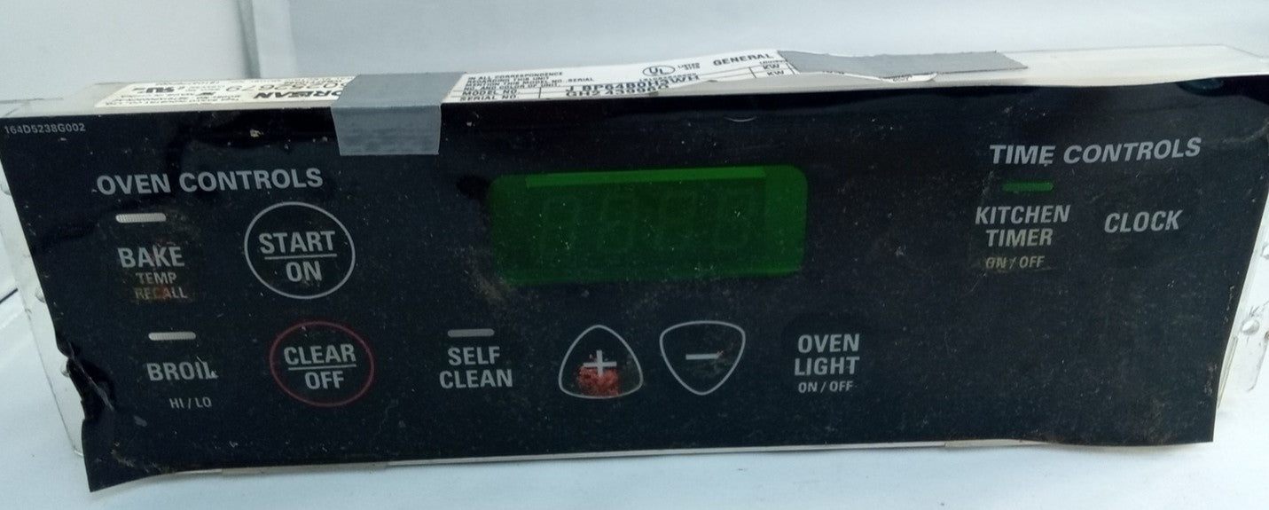 GE 191D3776P003 Range Control Board WB27T10468 050252679 Black TM-214