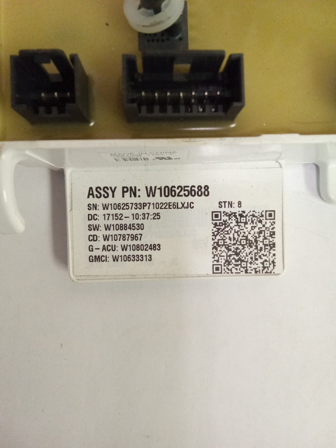 Whirlpool W10625688 Washer Control Board AMK-707