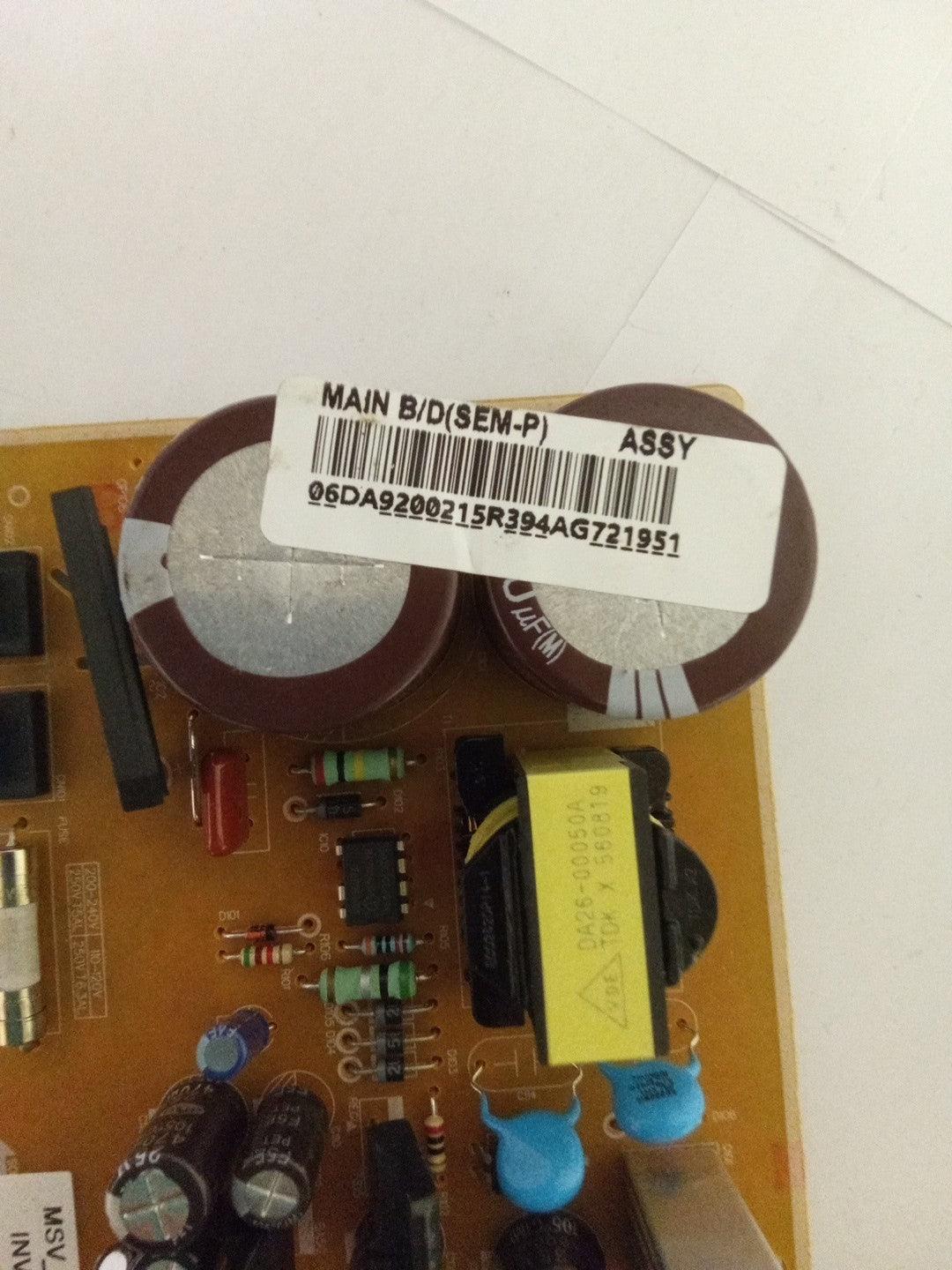 DA92-00215R Samsung Refrigerator Inverter Board AMK-694