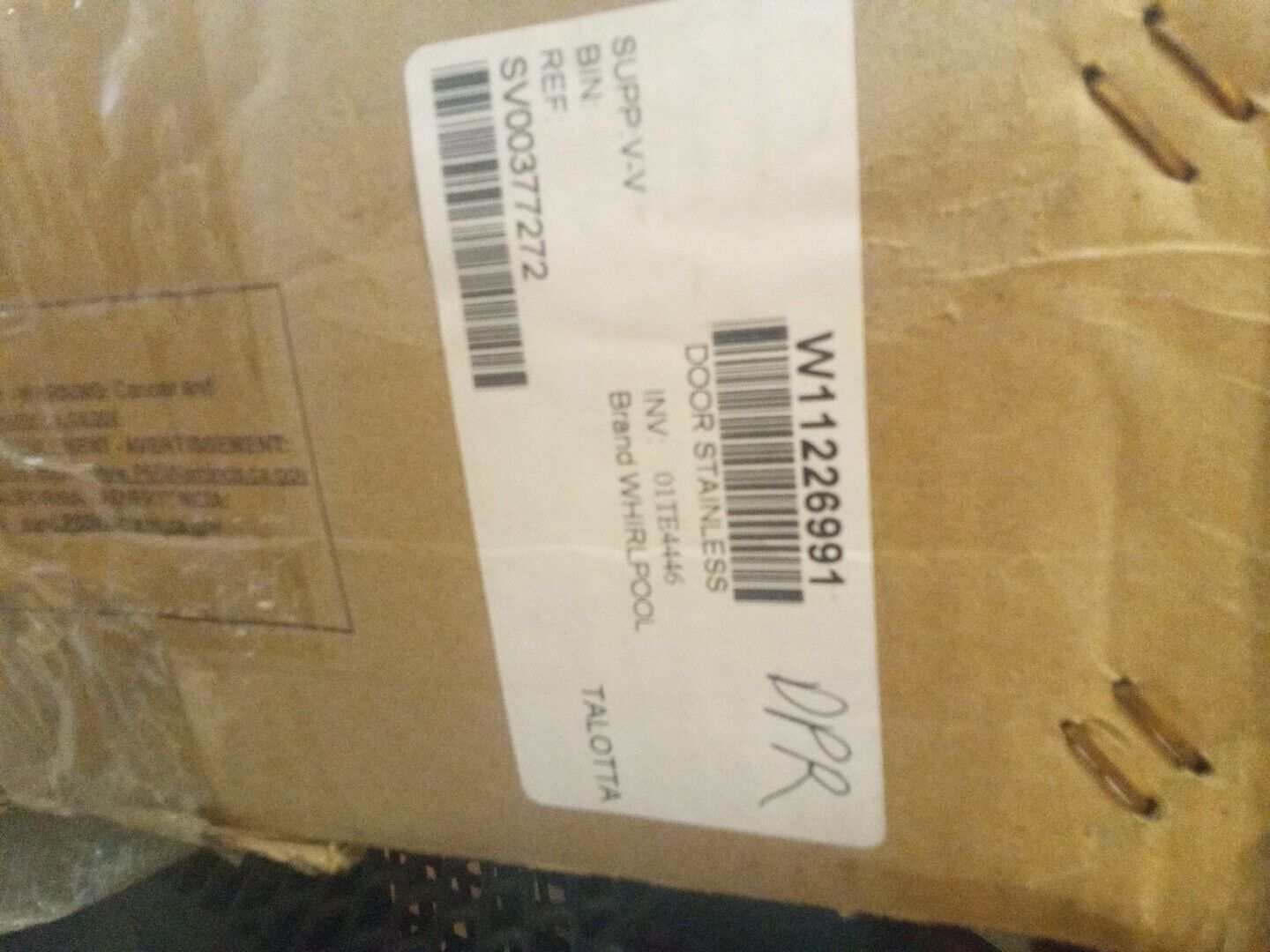 Whirlpool/KitchenAid Microwave Door W11226991 for Model KMLS311HSS7 AK-258