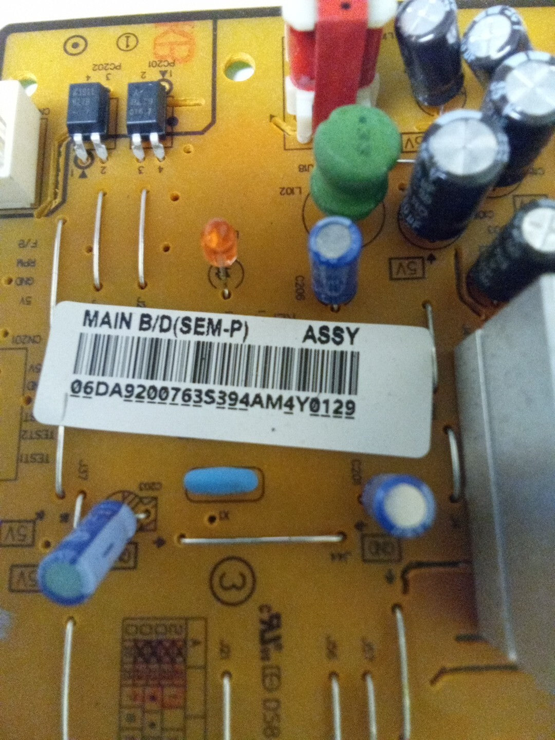 Samsung Refrigerator Inverter Board DA92-00763S AMK-25