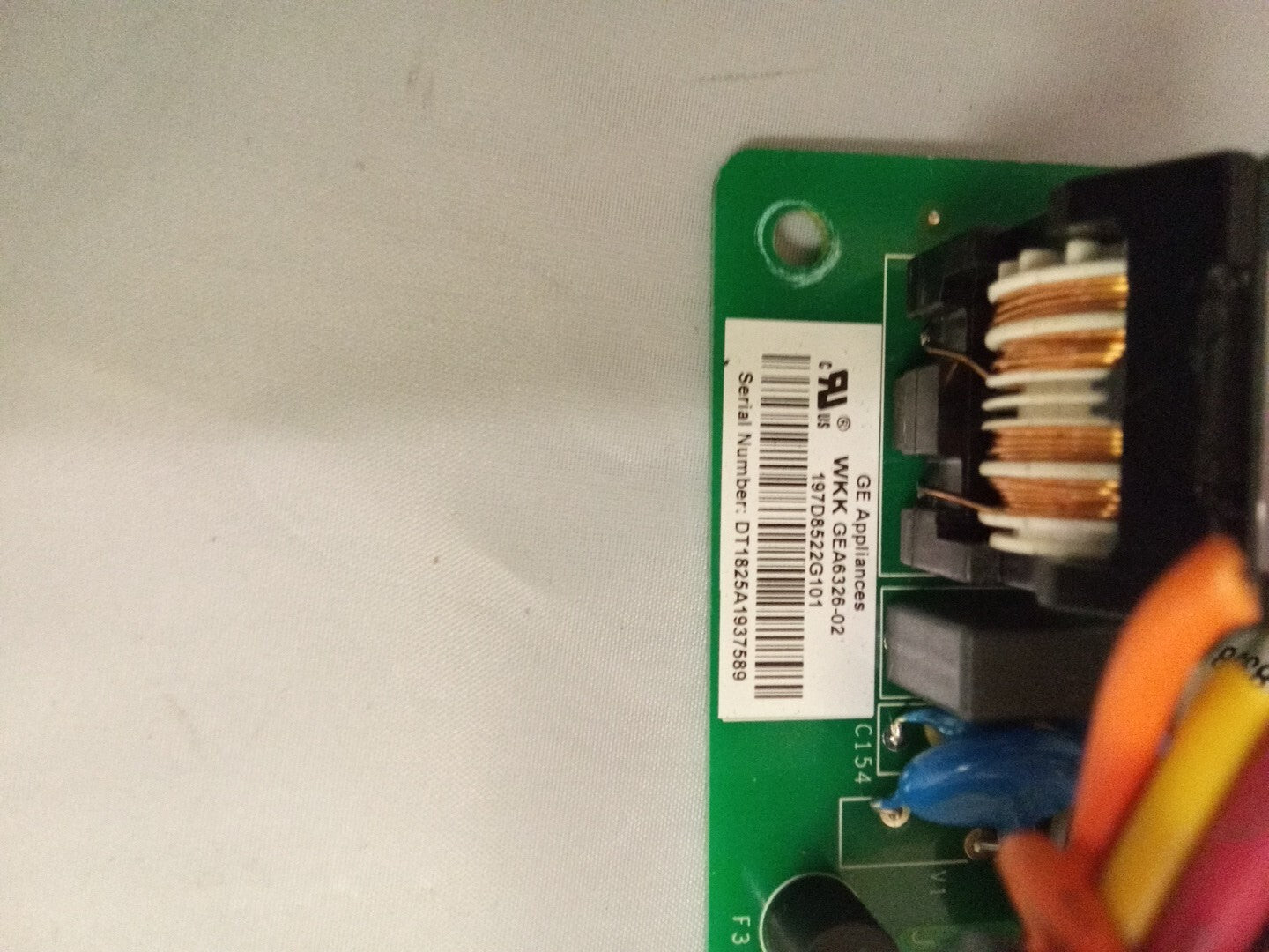 GE Refrigerator Control Board 197D8522G101 AK-605