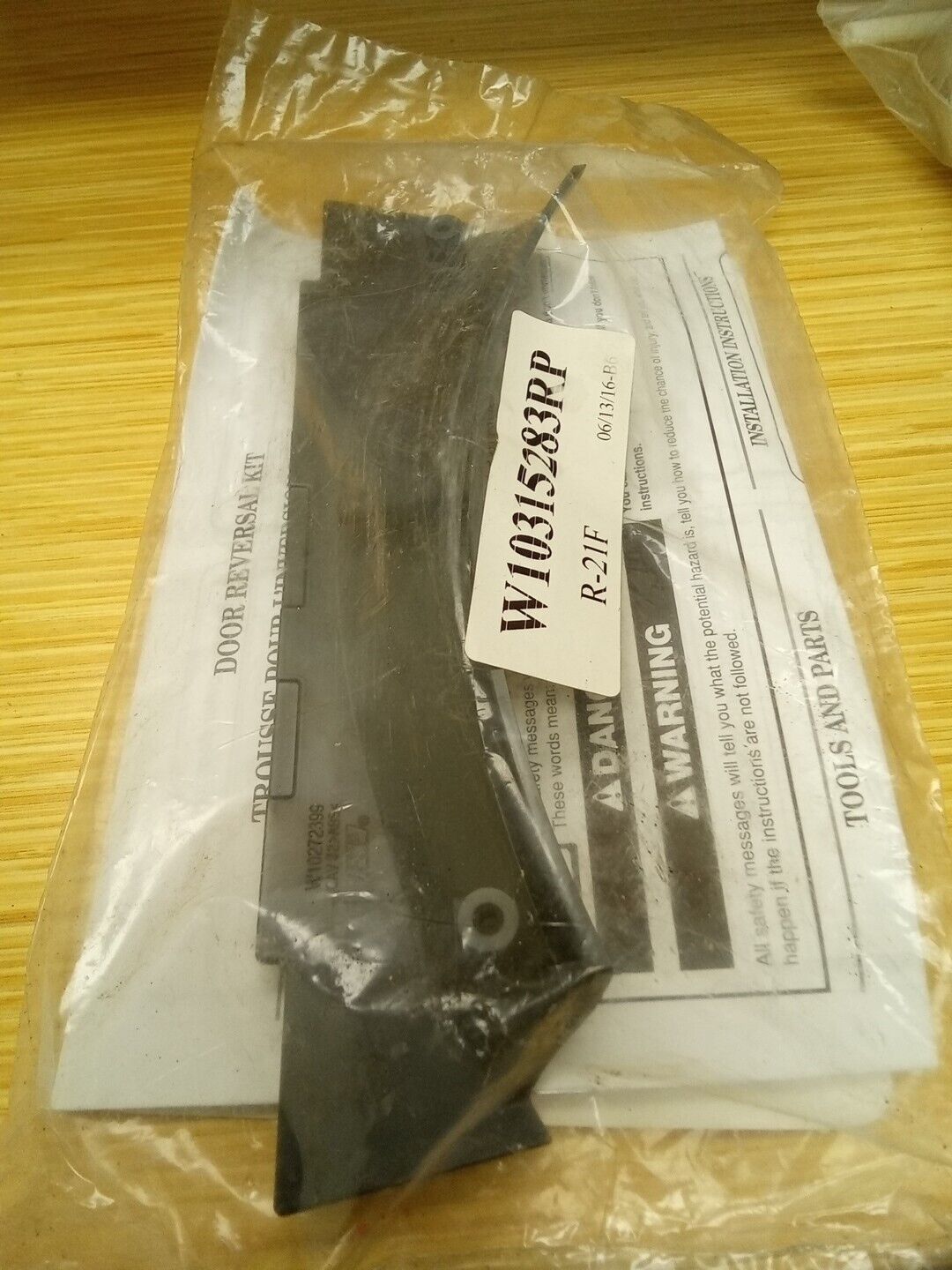 NEW MAYTAG DOOR REVERSAL KIT W10315283RP SEA311
