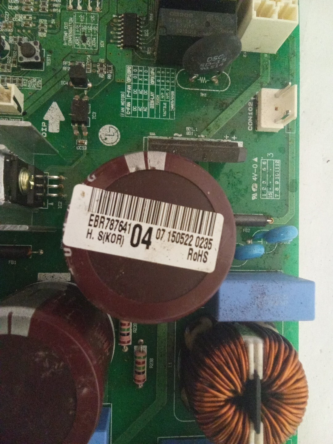 LG Fridge Control Board EBR78764104 AMK-167