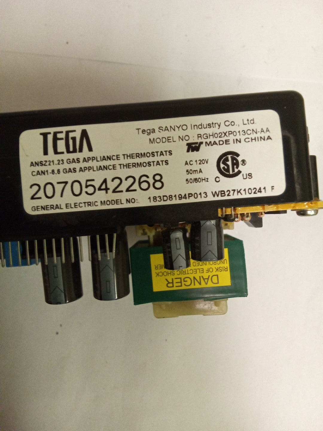 GE Oven Control Board 183D8194P013, WB27K10241 AMK-775