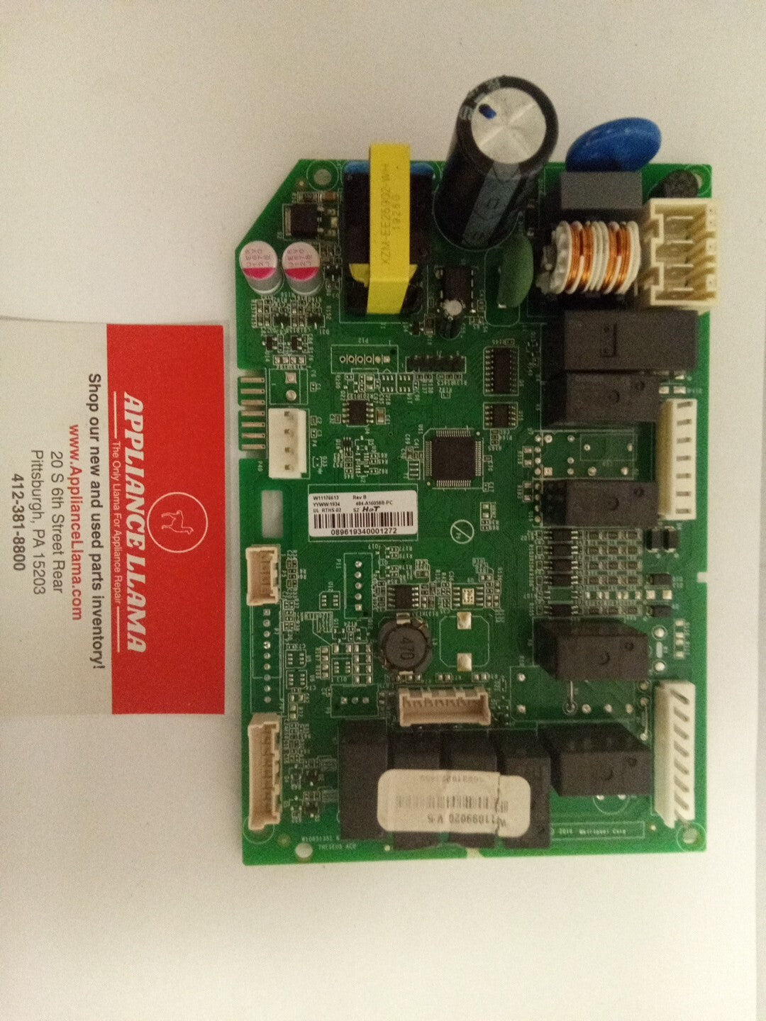 Whirlpool Refrigerator Control Board W11176613 AK-716