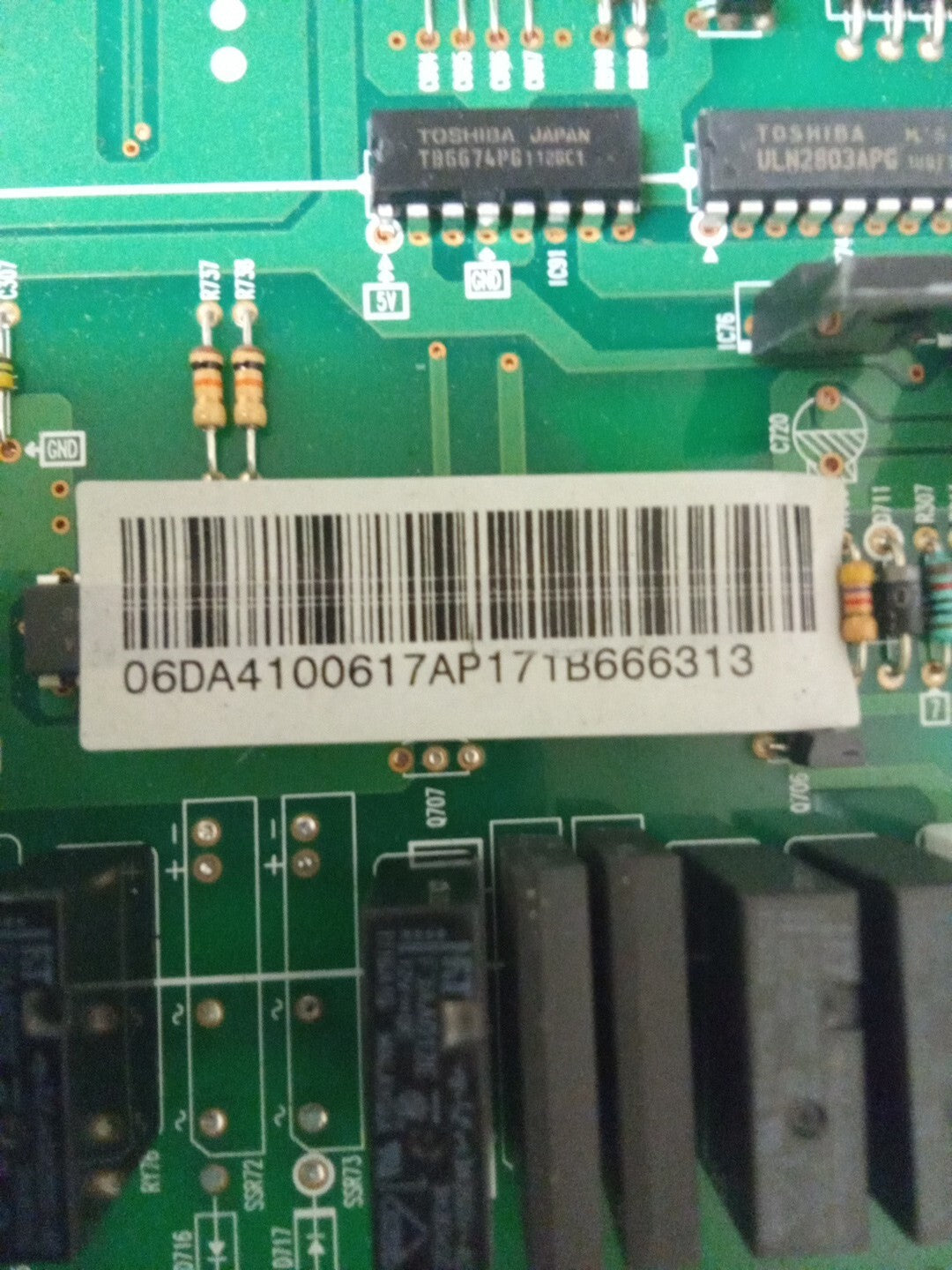 Samsung Fridge Control Board DA41-00617A. AK-978