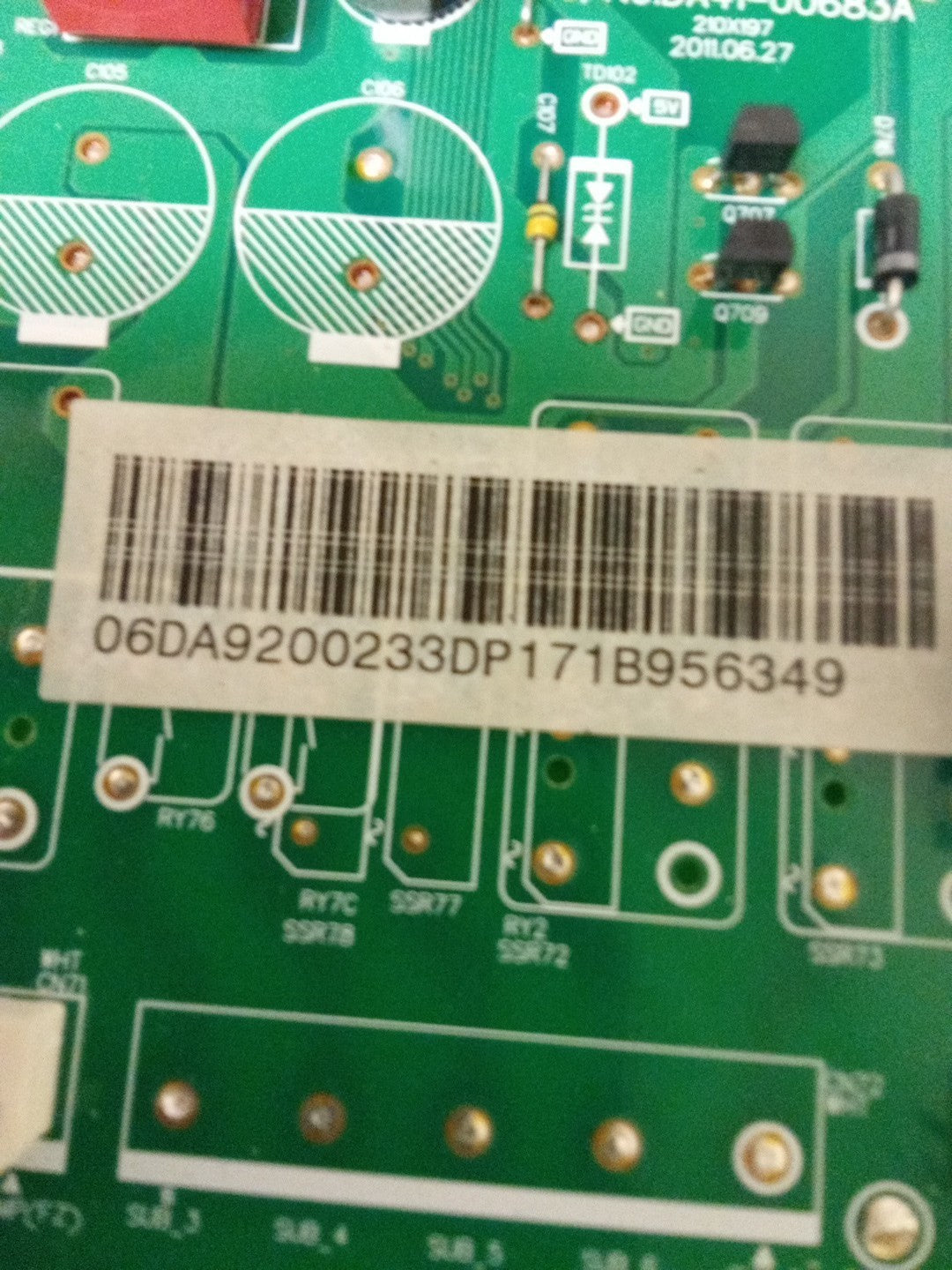 Samsung Fridge Control DA92-00233D AMK-241