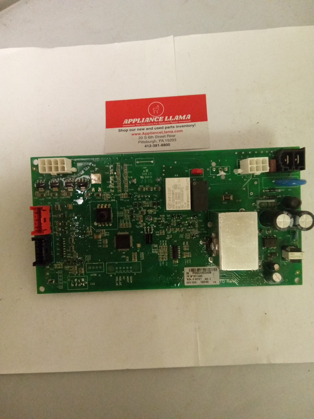 Whirlpool Washer Control Board W10773385 REV C AMK-506