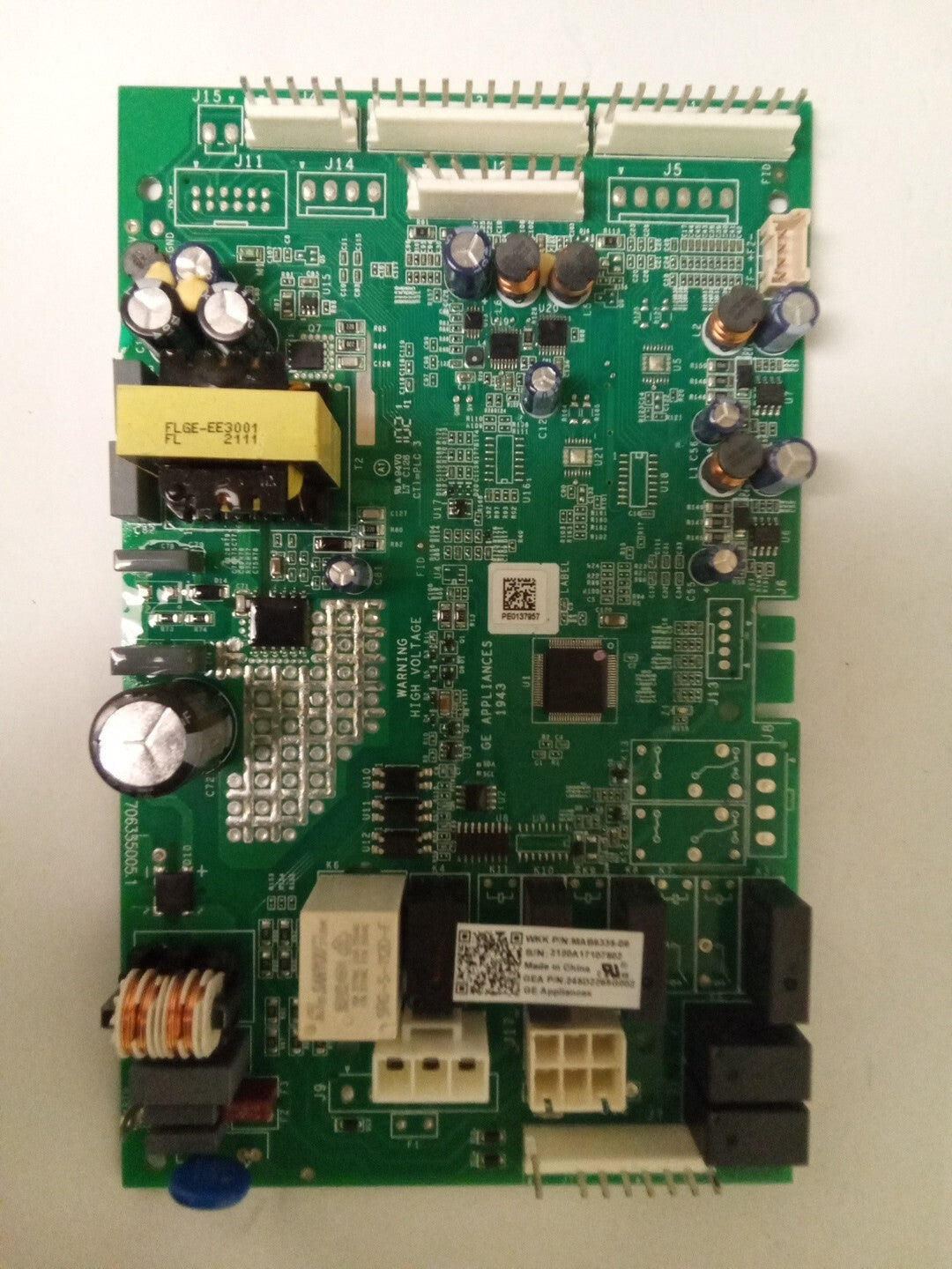 GE Refrigerator 245D2268G002 Main Control Board Assembly AK-861