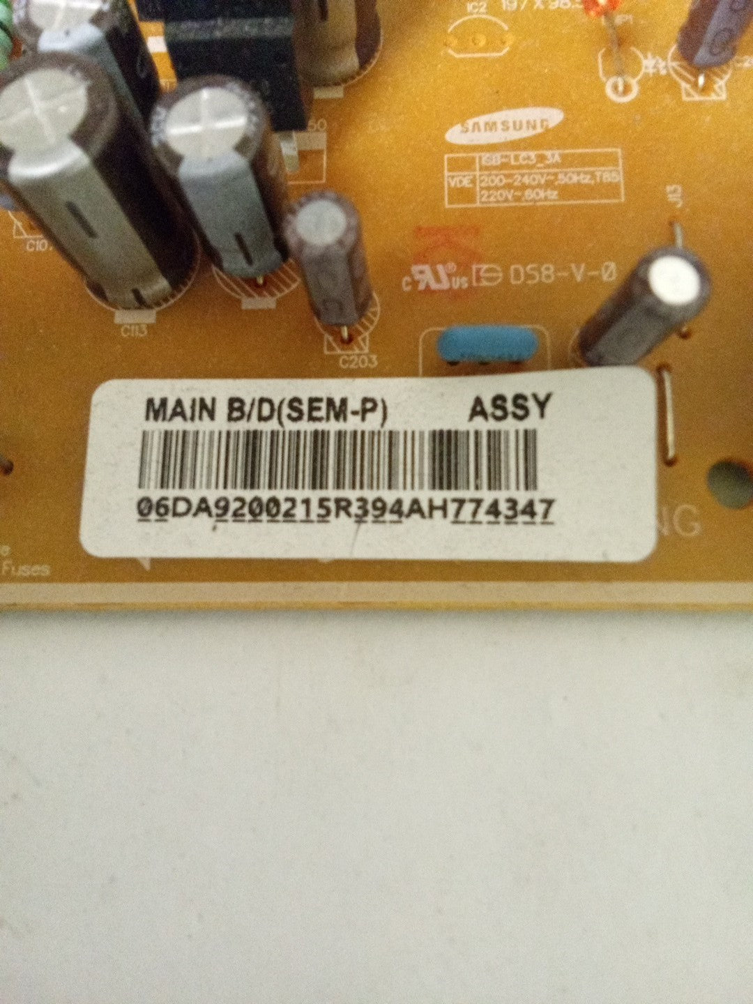 Samsung Fridge Inverter Board DA92-00215R AMK-513