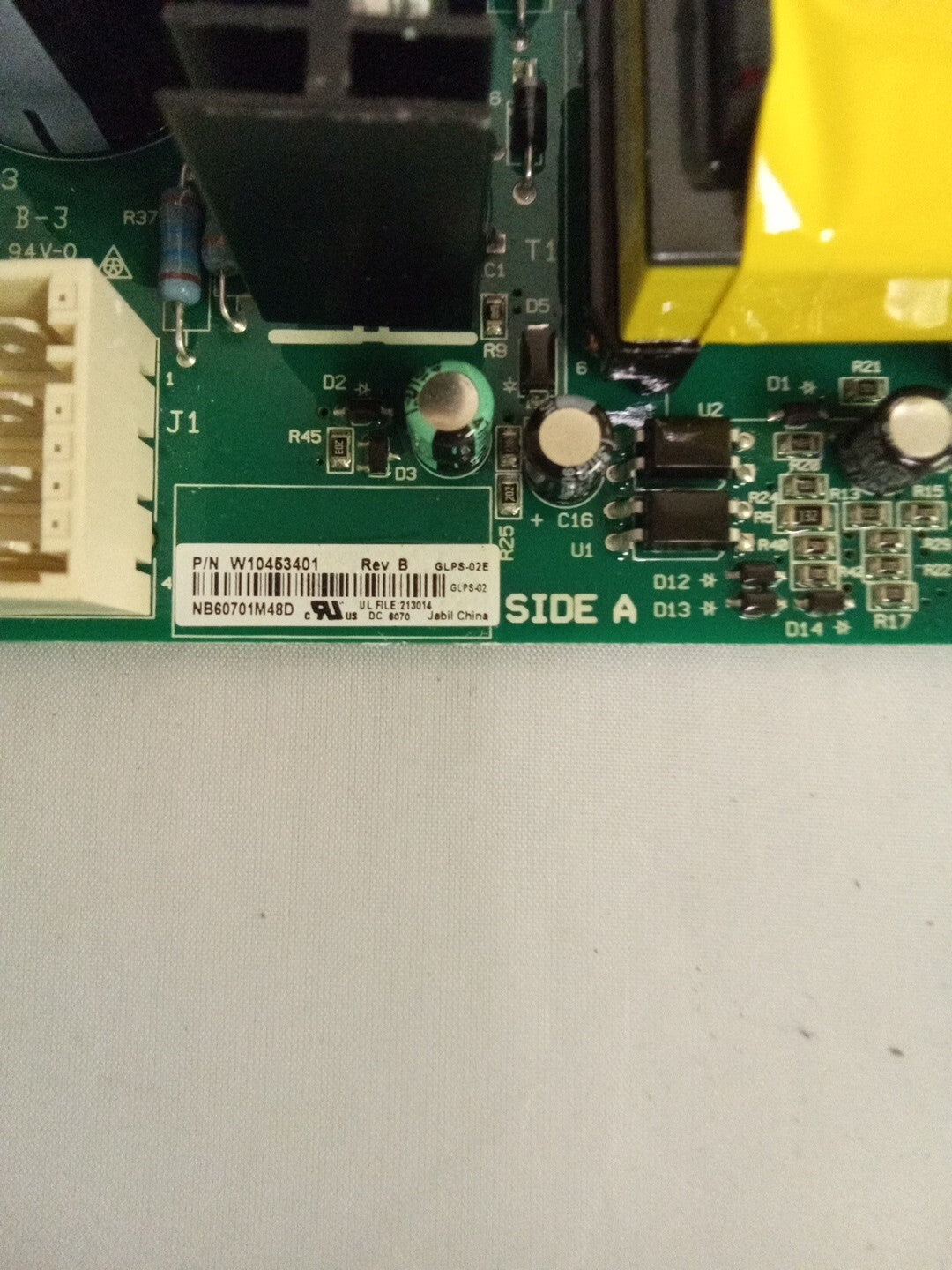 Whirlpool Refrigerator Control Board - W10453401 AK-631