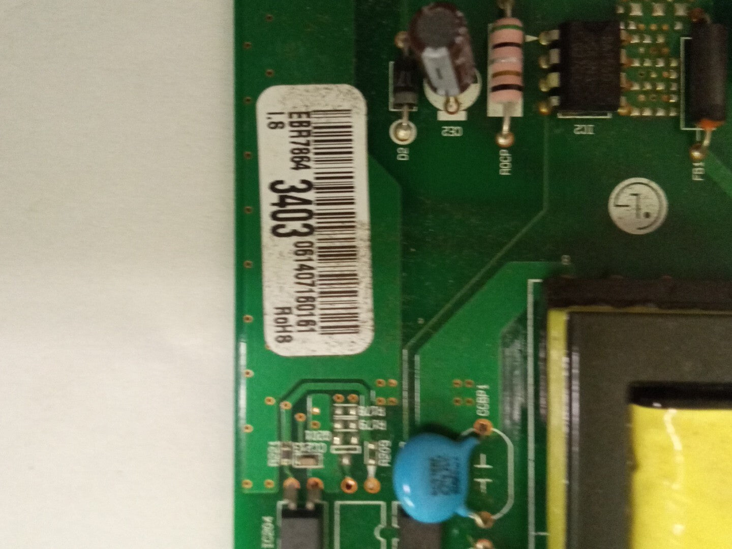 LG Refrigerator Control Board EBR78643403 AK-760
