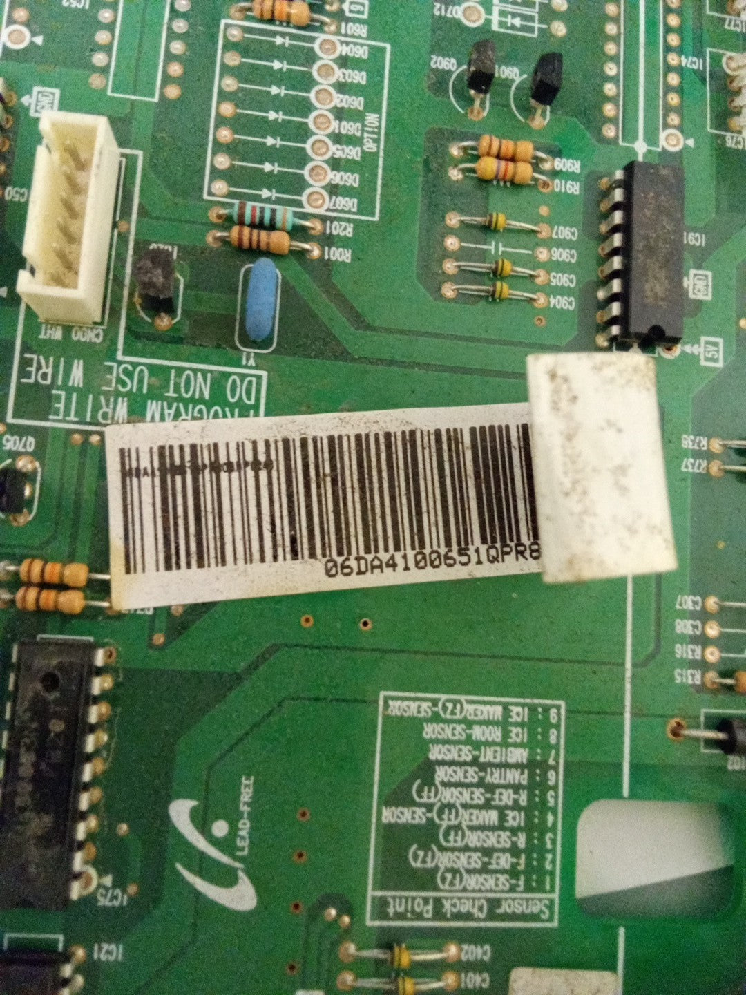 DA41-00651Q Samsung Refrigerator Control Board AMK-275