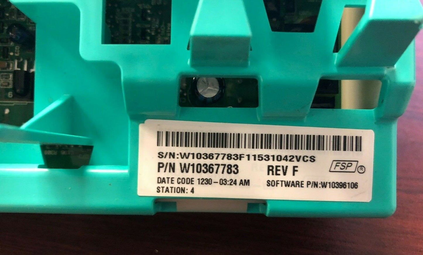 Whirlpool Washer Control Board PART # W10367783 DC697