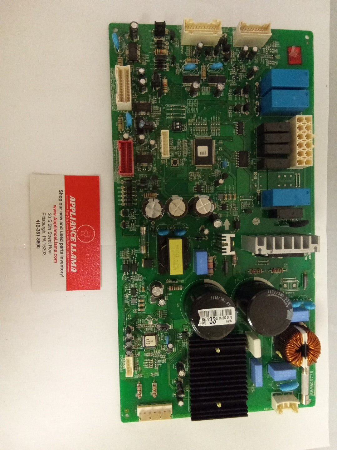LG EBR80977633 Refrigerator Control Board AK-751