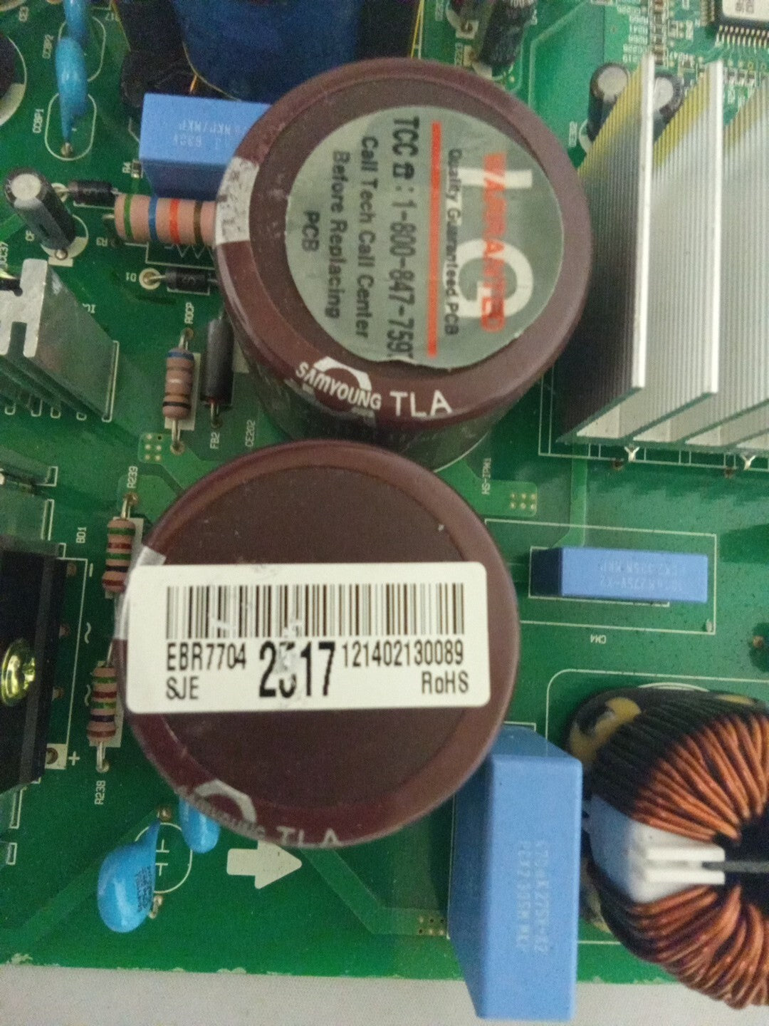 LG Refrigerator Control EBR77042517 Board AMK-159