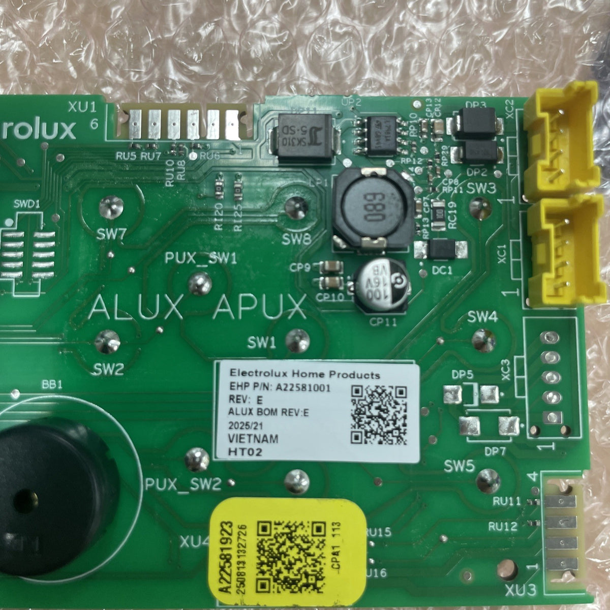 Frigidaire Range Control Board A22581001 BA126