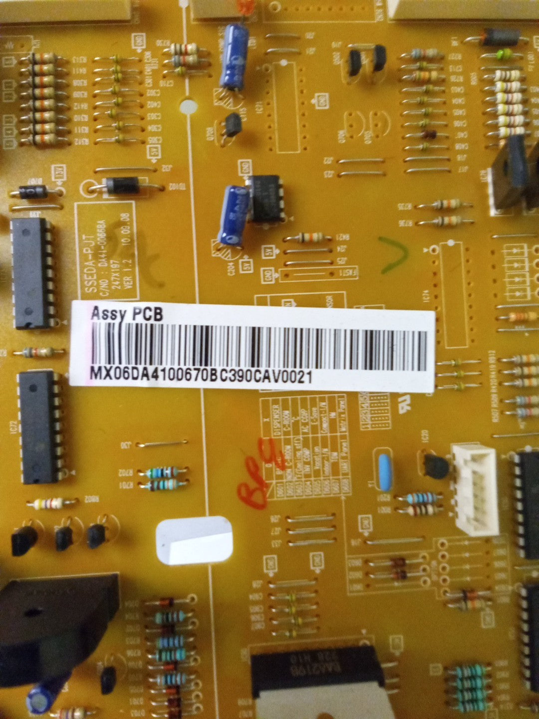 Samsung Refrigerator Control DA41-00670B AMK-329