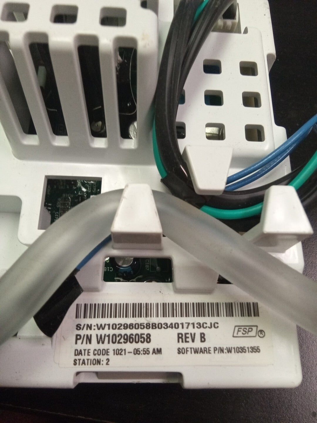 Whirlpool Washer Control Board W10296058 AK-541