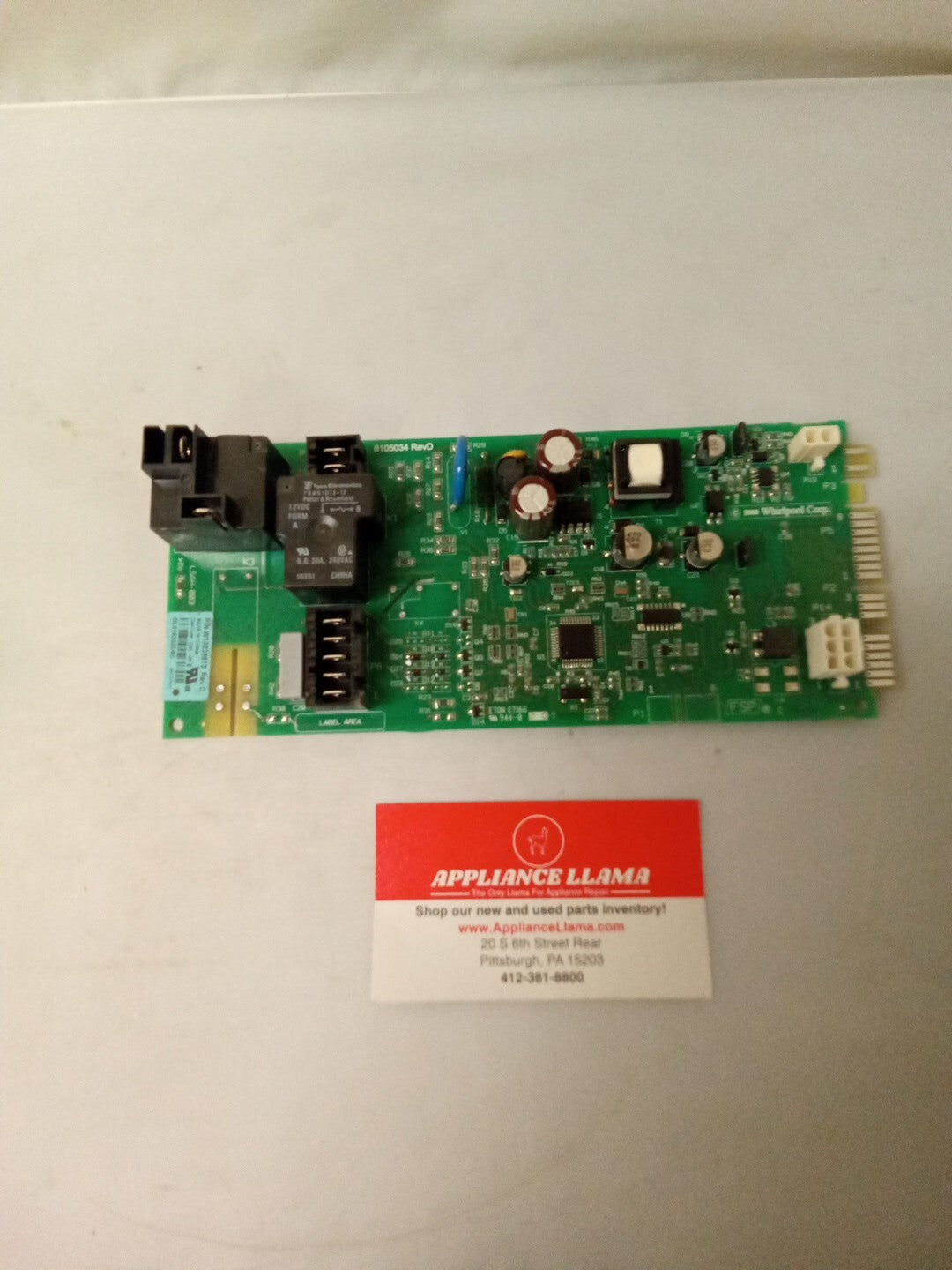 Whirlpool Dryer Control Board - Part # W10235613 AK-443