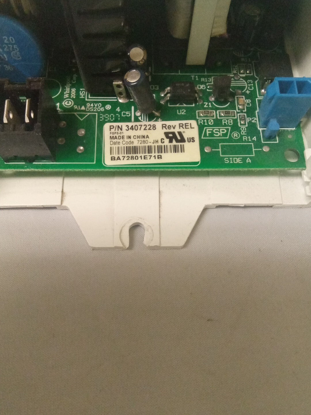 Whirlpool Dryer Control Board 3407228 AK-694
