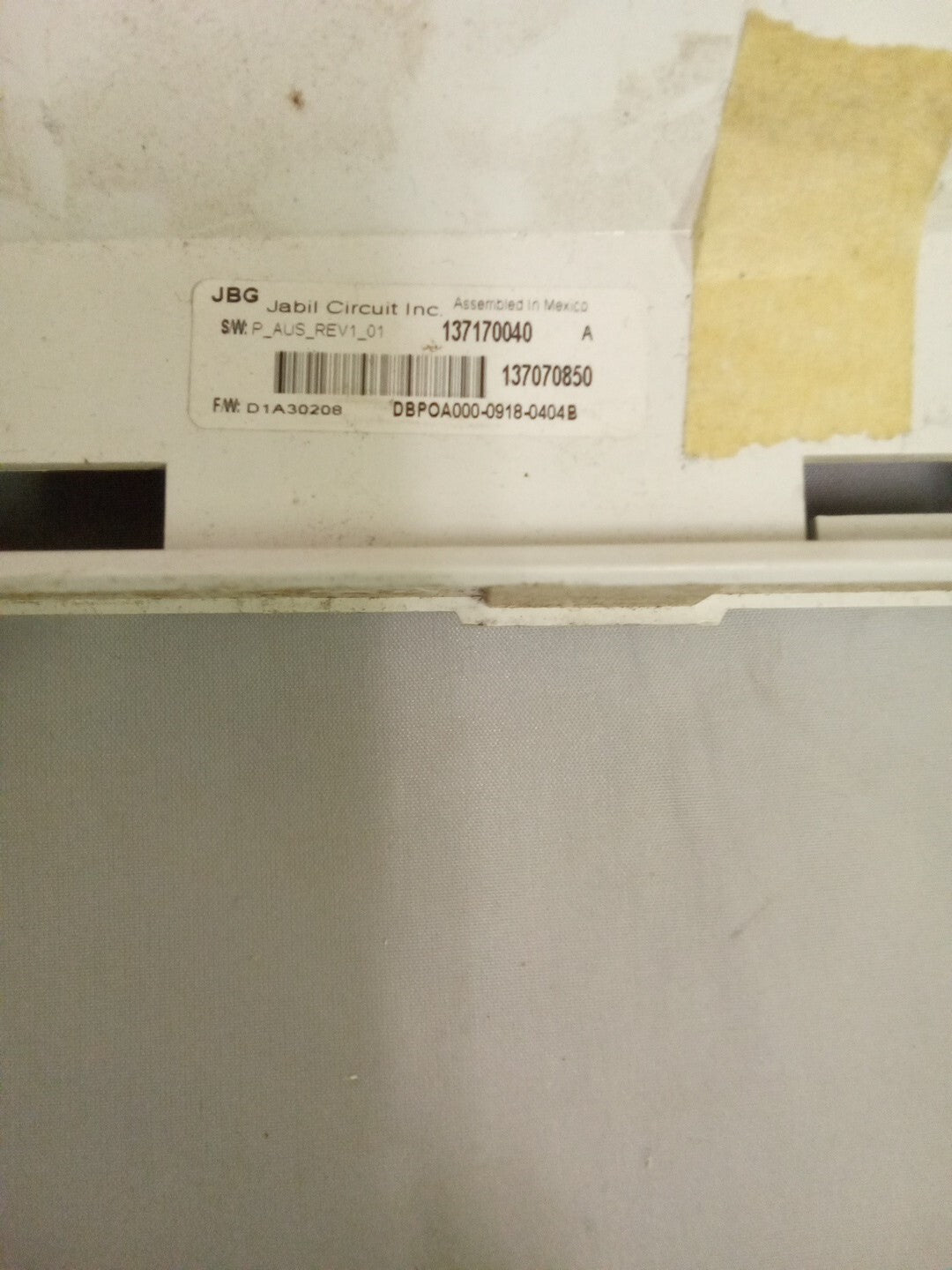 Frigidaire 137070850 Dryer Control Board AK-329