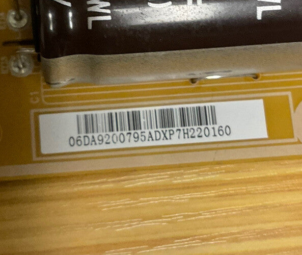 Samsung Refrigerator Control Board DA92-00795A AK-207