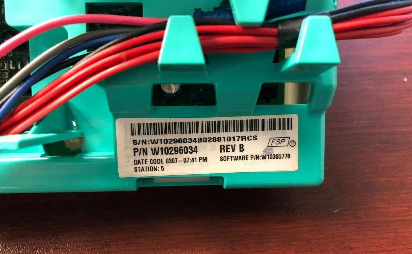 WHIRLPOOL WASHER MAIN CONTROL BOARD W10296034 DC678