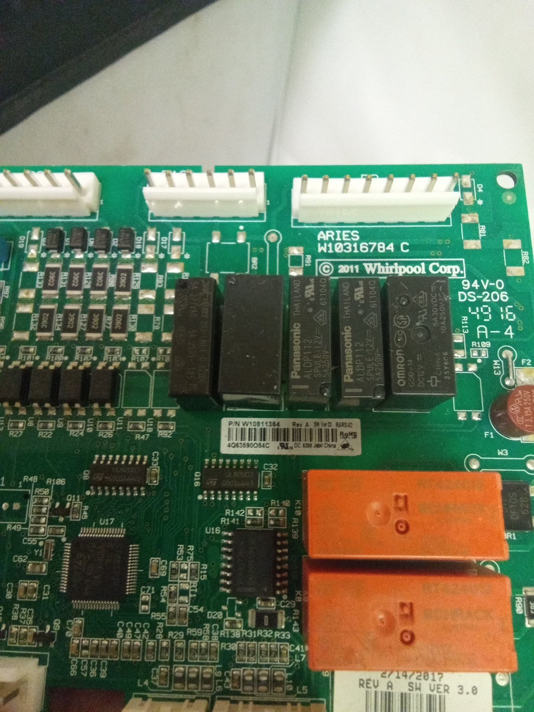 Whirlpool Fridge Control W10811364 AMK-505