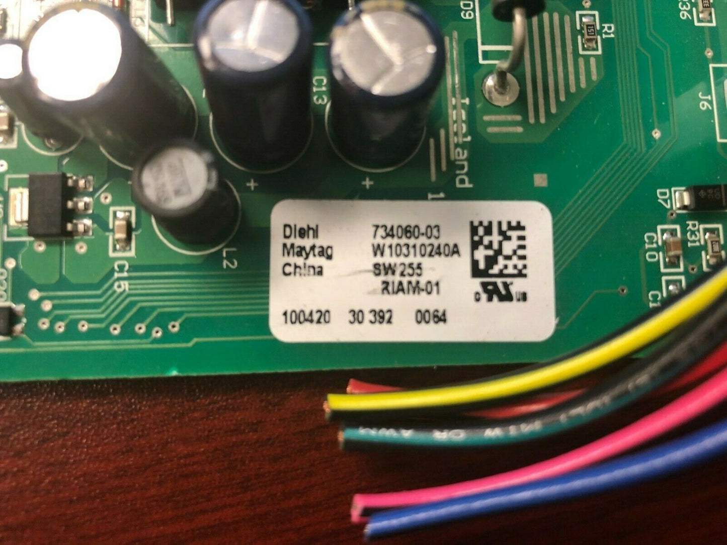 WHIRLPOOL REFRIGERATOR MAIN PCB W10310240A / DC453
